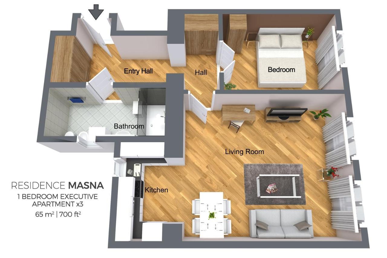 Residence Masna Prague Phòng bức ảnh