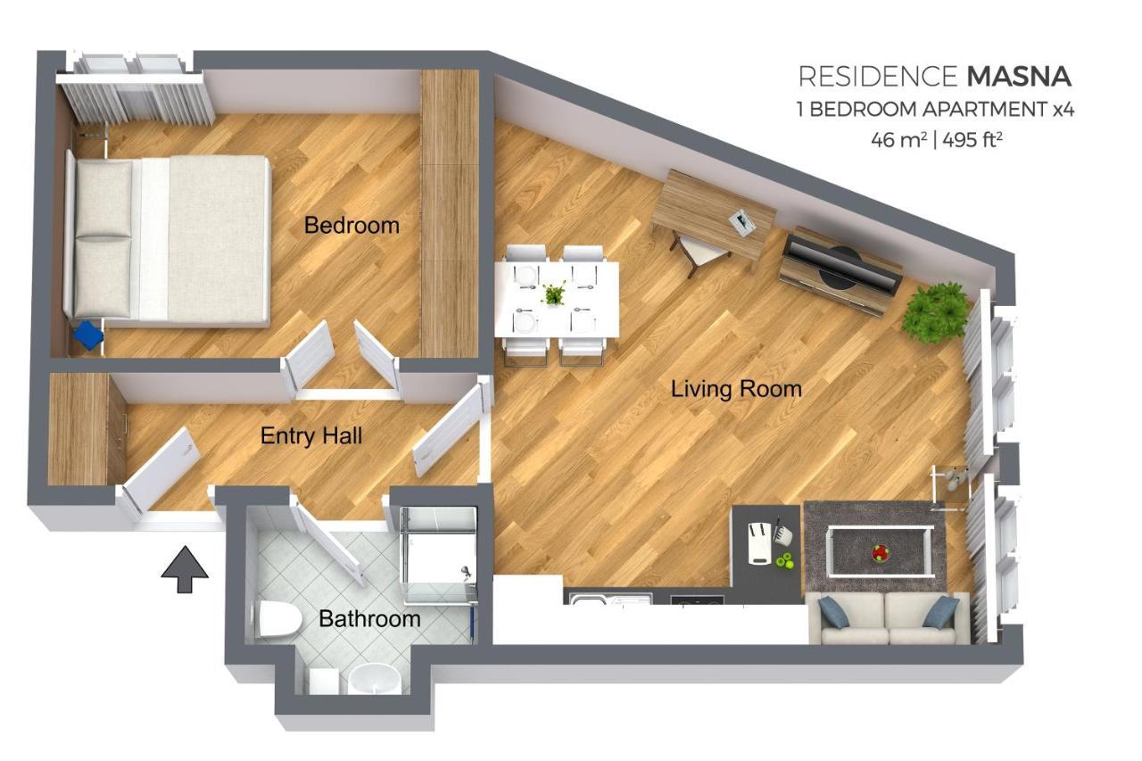 Residence Masna Prague Phòng bức ảnh